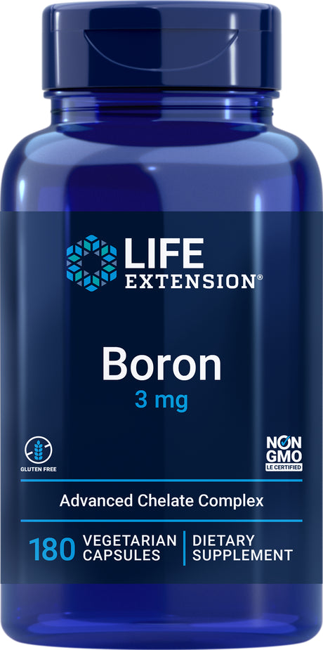 Life Extension Boron 3 Mg, 180 Vegetarian Capsules