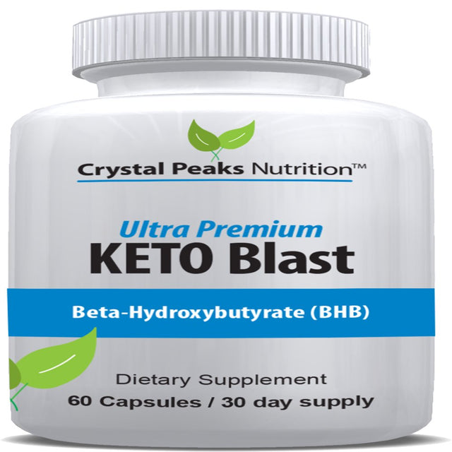 Keto Diet Blast Weight Loss Supplement for Fast Fat Burning - Boost Energy & Speed Metabolism | Betahydroxybutyrate BHB Salts Ketogenic Diet Pills - 800 Mg, 60 Capsules