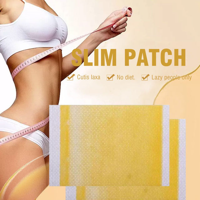 Alleauty 50Pcs Lazy Slimming Belly Patch Fast Burning Fat Lose Weight Navel Sticker