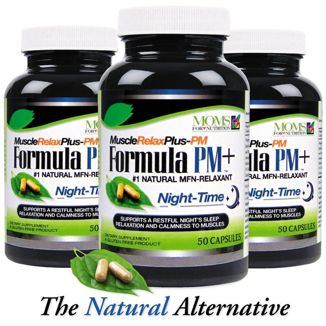 All Natural Muscle Relax Formula PM plus - over 1,150 Milligram Support - Night-Time Relaxer - Maximum Strength Natural Relaxant - 50 Capsules…