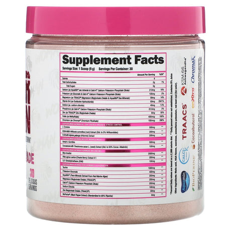 Alpha Lion Superhuman Woman, Hormone Balancing Drink (30 Servings, Lioness Lemonade)