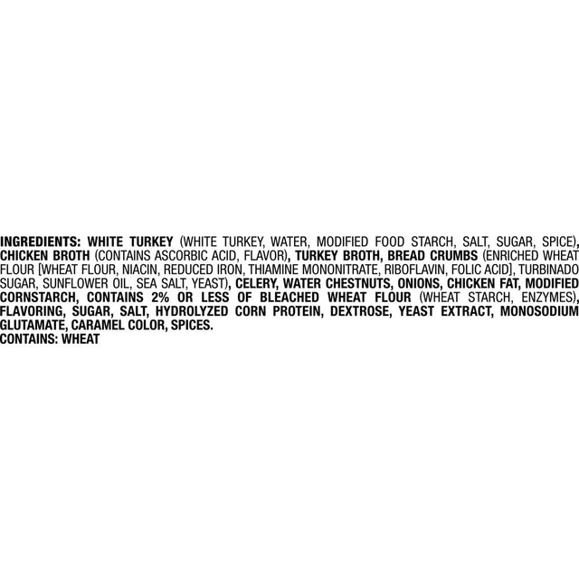 HORMEL COMPLEATS Turkey & Dressing, Shelf Stable, 10 Oz Plastic Tray