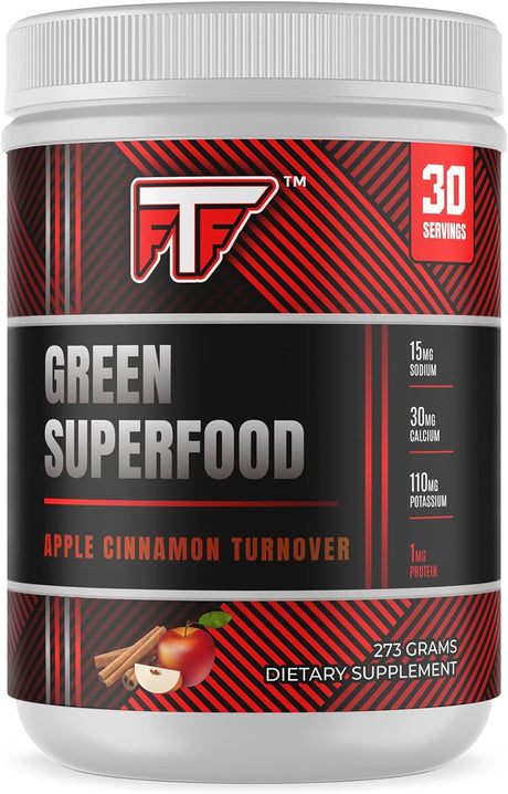 Green Superfood- Apple Cinnamon Turnover