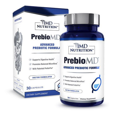 1MD Nutrition Prebiomd - Prebiotic with Preforpro® | Support Healthy Digestion and Beneficial Bacteria