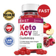 Fast Keto ACV Gummies 1000MG Dietary Supplement 60 Gummys