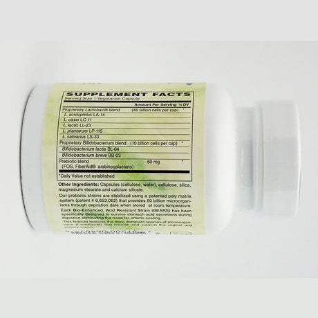 Holly Hill Health Foods, Women'S 50 Billion Probiotic, 30 Vegetarian Capsules