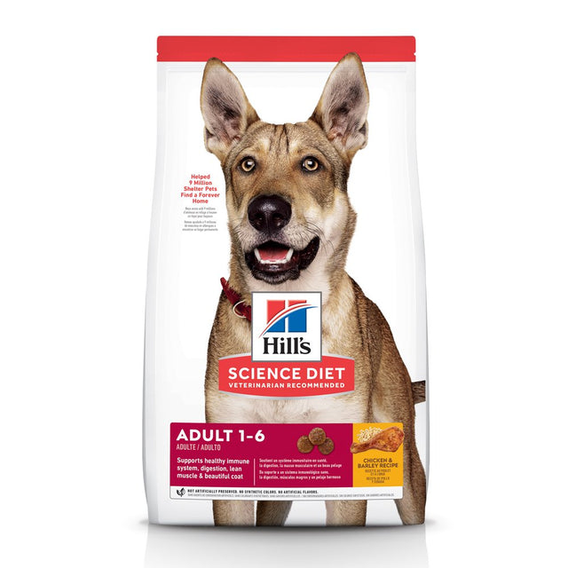 Hill'S Science Diet Adult Chicken & Barley Recipe Dry Dog Food, 35 Lb Bag