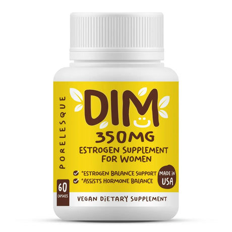 Estrogen Supplements Capsules for Women - Estrogen Pills with 350Mg DIM, 60 Vegan Capsules