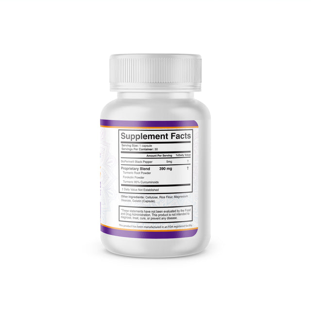 Karma Health Advanced Formula for Joint Support Tumeric Supplements Capsules - Supports Joint Discomfort Relief, Inflammatory Response, Antioxidant Properties, Back, Knees, Hands. 30 Capsules- 1 Pack