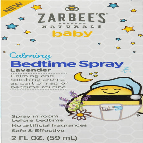 2 Pack - Zarbee'S Naturals Baby Calming Lavender Bedtime Spray, 2 Fl Oz