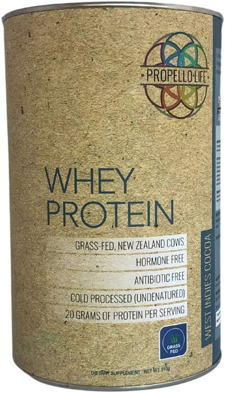 Grass-Fed Whey Protein Powder (West Indies Cocoa, 17 Servings)