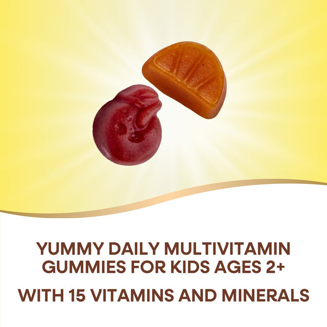 Alive! Kid'S Daily Multivitamin Gummies, Supports Growth and Development*, Fruit Flavored, 60 Count