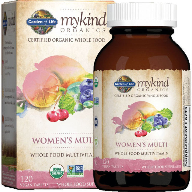 Garden of Life Mykind Organics Women'S Multi 120 Vegan Tabs