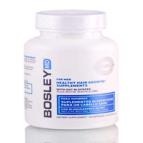 Bosley MD Healthy Men Hair Growth Supplements - 60 Caps