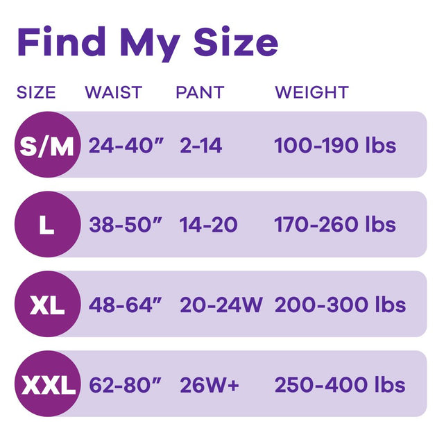 Always Discreet Adult Incontinence Underwear for Women, Size XL, 52 CT