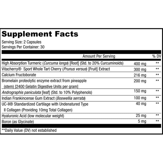 Codeage Supreme Joint Health, UC-II Collagen Capsules Type II, Non-Gmo, 60 Count