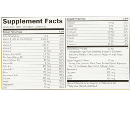 Alive! Energy 50+ Multivitamin 60 Ea (Pack of 3)