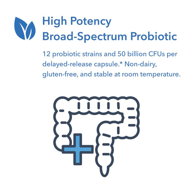 Allergy Research Group - Essential-Biotic COMPLETE - High Potency Probiotic, No Refrigeration - 60 Vegetarian Capsules