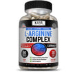 L-Arginine 60Ct, NO3, Nitric Oxide, Testosterone Booster, Libido, ED Support