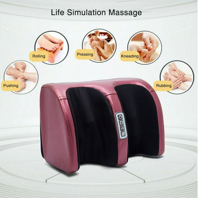 2Z Foot Massager Machine Massage,Feet Massager, Chronic Nerve Pain Therapy Spa Gift Deep Kneading Rolling Massage for Leg Calf Ankle, Electric Shiatsu Foot Massager