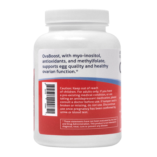 Fertilaid for Women and Ovaboost Combo 1 Month Supply Fertility Supplements