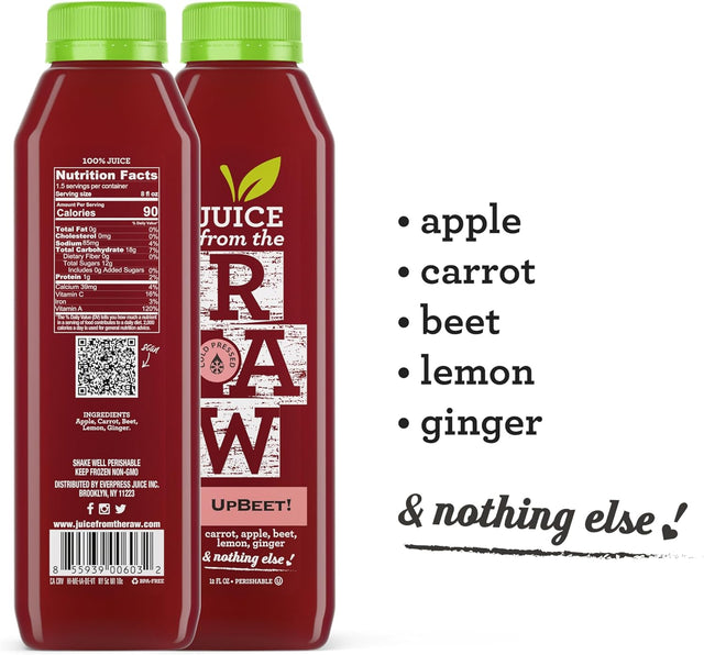 3-Day Juice Cleanse with Coconut Fusion + Shots by Juice from the RAW® - Most Popular Juice Cleanse/Detox / 100% Raw Cold-Pressed Juices (18 Bottles + 10 Shots)