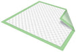 Healthline Chux Disposable Underpads by Healthline, Disposable Waterproof Absorbent Incontinence Bed Pads for Adults, Elderly, Pets, Medical Chucks Pads & Mattress Protector, 23"X36", 150/Case, Green