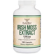 Irish Sea Moss Capsules, Ultra High Purity Potent Extract (180 Count, 1,200Mg per Serving) (From Wildcrafted and Raw Chondrus Crispus) by Double Wood Supplements