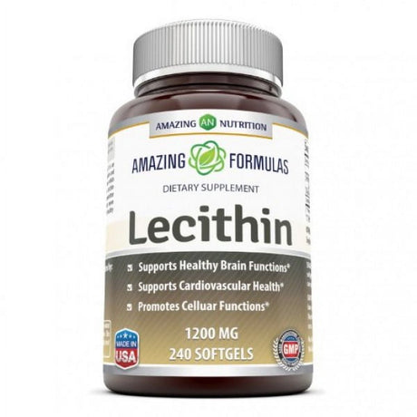 Amazing Formulas Lecithin 1200Mg 240Softgels