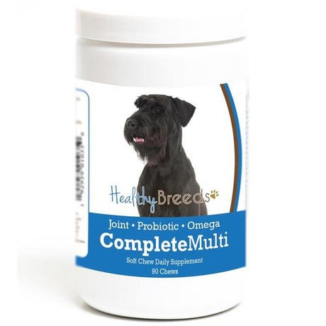 Healthy Breeds 192959010350 Giant Schnauzer All in One Multivitamin Soft Chew - 90 Count
