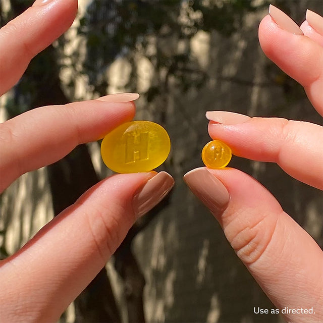 HALLS Minis Honey Lemon Flavor Sugar Free Cough Drops, 24 Drops