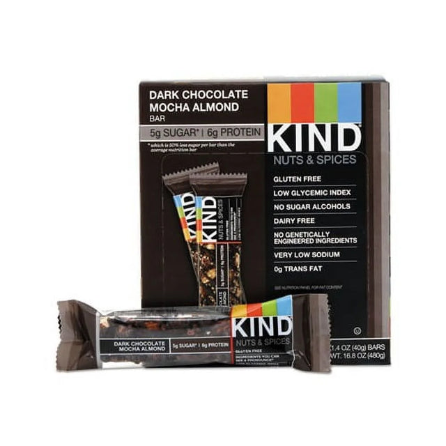 KIND Healthy Snack Bar, Dark Chocolate Mocha Almond KIND Healthy Snack Bar, Dark Chocolate Mocha Almond