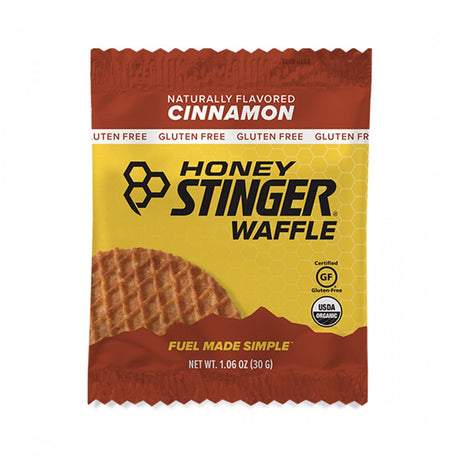 Honey Stinger Gluten Free Organic Waffle - Cinnamon, Box of 12