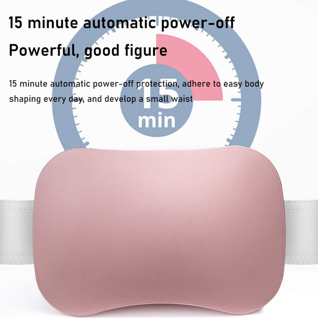 AIEOTT Slimming Belt Abdominal Massager Portable Weight Loss Machine with 10 Kinds of Vibration Strength for Women Men