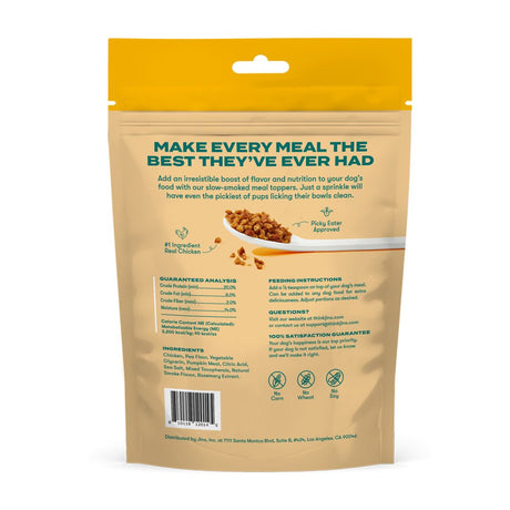 Jinx Crumbles Chicken Recipe Flavor-Boosting Natural Meal Topper, 4 Oz. Bag