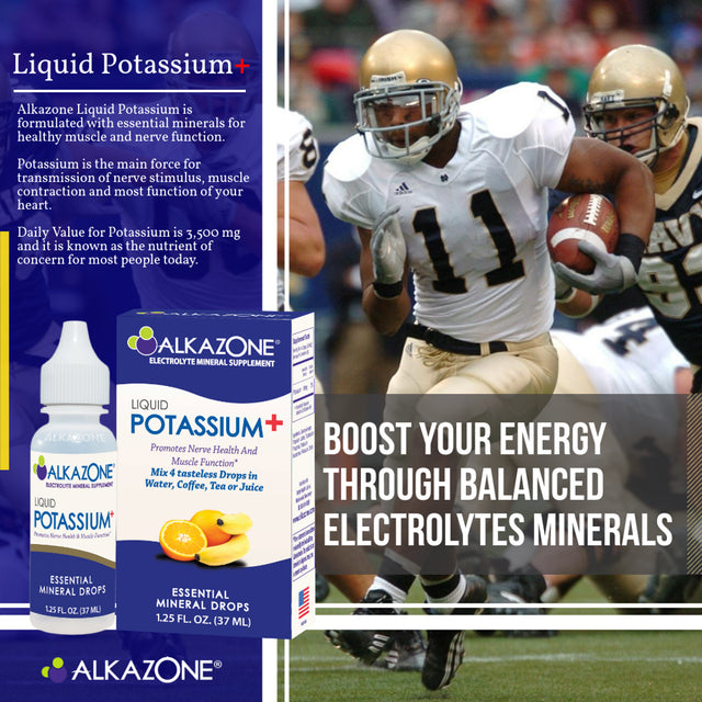 Alkazone - Potassium Liquid Drops - 1 Each - 1.25 Fz