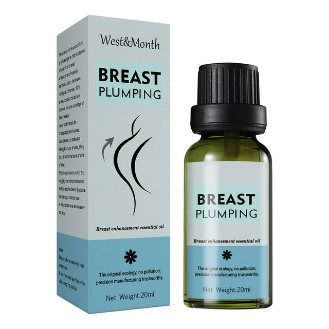 Kaloaede Filling Essential Oil Natural Firming Grape Seed Essential Oil for Enhancement, Gently Nourishing Massage Oil for Enlargement 20Ml