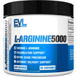 Evlution Nutrition Nitric Oxide Booster L-Arginine Supplement - High Potency Nitric Oxide Supplement with 5000Mg of L Arginine for Enhanced Pumps Energy Muscle Growth and Vascularity - Unflavored
