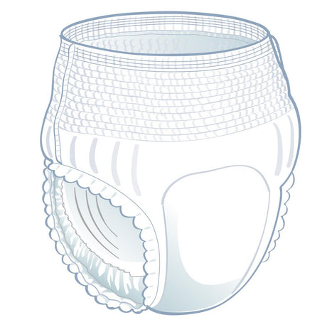 Fitright Adult Ultra Protective Underwear, 20 Ct, Heavy Absorbency, Medium 28"-40"