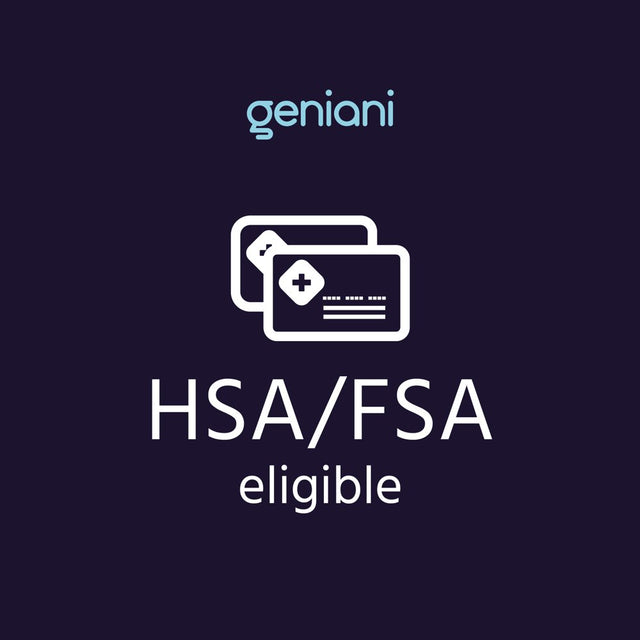 Geniani XL 𝐅𝐒𝐀/𝐇𝐒𝐀 Heating Pad for Back Pain & Cramps Relief - Heat Pad for Neck, Shoulders, and Muscle Pain with Auto Shut off (12"×24", Navy Gray)