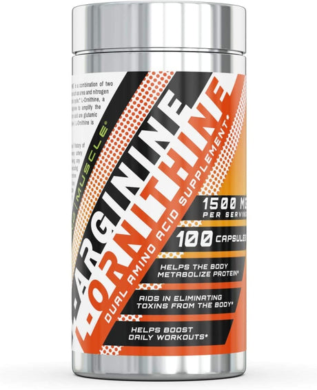 L-ARGININE/L-ORNITHINE - 100 Capsules