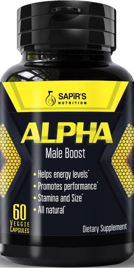 Alpha Enlargement Pills for Men - Increase 2 in 60 Days Muscle Builder for Men - Testosterone Booster for Men - Male Enhancing Supplement - Test Booster, Energy, Strength, Stamina, Endurance