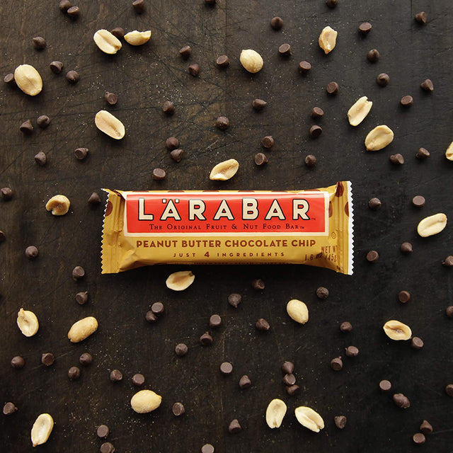 Larabar, Fruit & Nut Bar, Chocolate Coconut Chew, Gluten Free, Vegan (16 Bars) & Gluten Free Bar, Peanut Butter Chocolate Chip, Vegan (16 Bars)