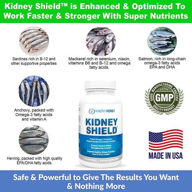 Kidney Restore & Kidney Shield 2-Pack Bundle for Kidney Cleanse, Support Kidney Function, Renal Health and More
