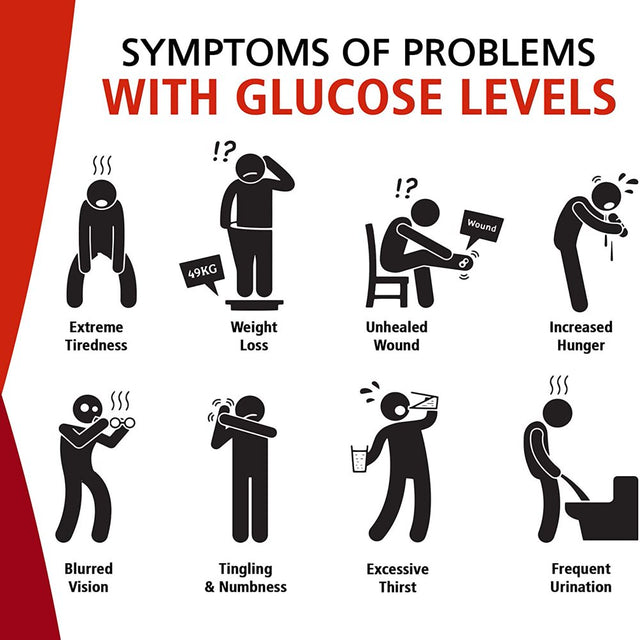 Glucobalance - 90 Tablets - Advanced Formula Blood Sugar Blocker, 100% Natural Dietary Supplement, Weight Loss Supplement - Sugar Stabilizer - Supports Blood Sugar Levels