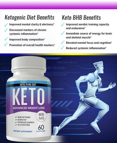 Keto Advanced Weight Loss (60 Capsules)