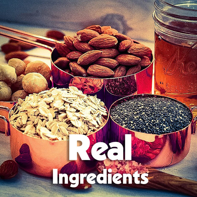 Ivan.Bar Protein Packed Energy Snack Bar | Provides Healthy Energy | Vegan, All Natural Ingredients | Soy, Dairy & Gluten Free (Peanut Butter, 1.4 Ounce (Pack of 24 Bars))