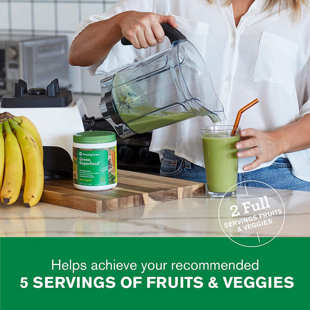 Amazing Grass Greens Blend Superfood + Amazing Grass Greens Blend Detox & Digest