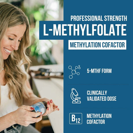 L-Methylfolate (15 Mg) plus Methyl B12 Capsules