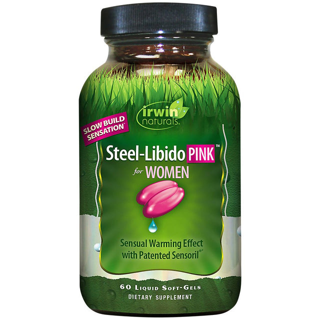 Irwin Naturals STEEL-LIBIDO PINK for WOMEN 60CT